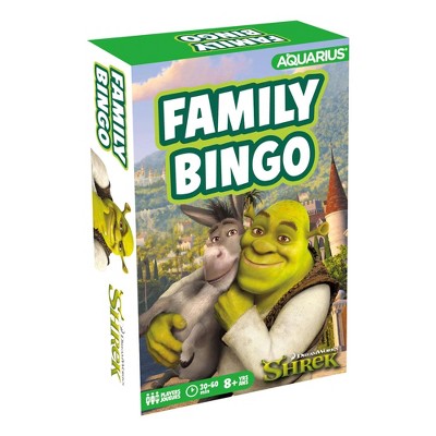 NMR Distribution Shrek Family Bingo Game