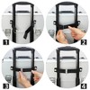 Yaheetech Rolling Aluminum 3 in 1 Makeup Case Trolley Makeup Beauty Box Case - 4 of 4