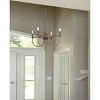 Cal Lighting Seagrove 60W x 4 Metal/Glass Chandelier - 4 of 4