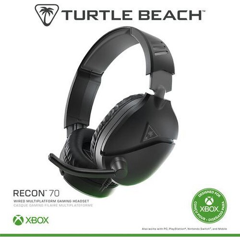 Turtle Beach Recon 70 Gaming Headset 2024 For Xbox Series X s Xbox One Ps5 Ps4 Nintendo Switch Pc Mobile Black Target