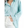 Women's Cindy Stripped Button Down Shirt - MABLE - 4 of 4
