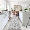 2x6 Runner Rug Machine Washable Rugs Non Slip Non Shedding Rug Foldable Low Pile Carpet for Kitchen - 2 of 4