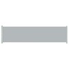 Side Awning Black Polyester with PU coating Large Retractable vidaXL - 2 of 4