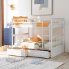 Racxily Bunk Bed with Drawers, Convertible Beds - 3 of 4