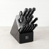 Henckels Solution 14-pc Self-Sharpening Knife Block Set - Black - 3 of 4