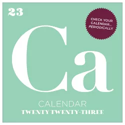 2023 Wall Calendar Periodic Color Block - TF Publishing