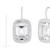 Silpada 'Moments to Shine' Sterling Silver White Cubic Zirconia Drop Earrings - 4 of 4