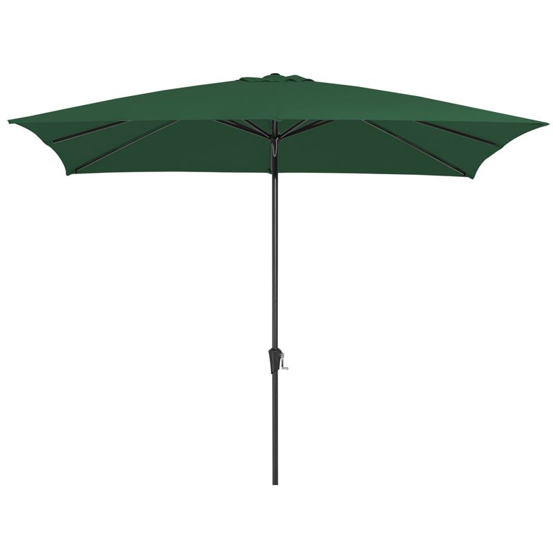 HYLEORY Berlena 120'' x 96'' Rectangular Market Umbrella, 3 of 4