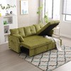 CAVINAS Modular L-Shaped Sofa, Modular 3 Seater Sofa with Reversible Chaise Lounge, Sofa Bed, Sleeper Sofa, Sofa Combination with Storage Seats - 2 of 4