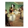 Trademark Fine Art -Edgar Degas 'Dance Examination 1873-74' Canvas Art - 2 of 4