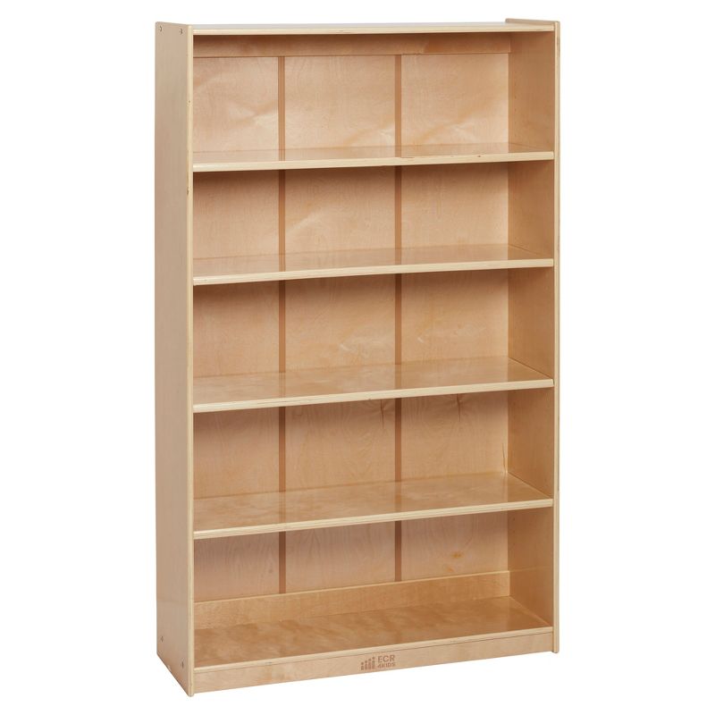 ECR4Kids Classic Bookcase, 60in, Adjustable Shelves, 1 of 14