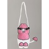 HalloweenCostumes.com  Women Women's Pink Poodle Purse, Pink - image 4 of 4