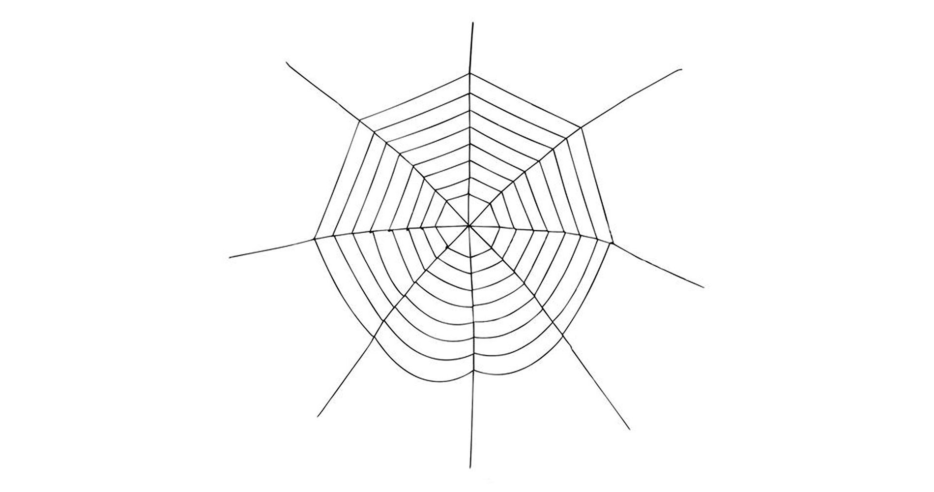 Rhode Island Novelty Halloween Party Decorations Huge Chenille Spider Web