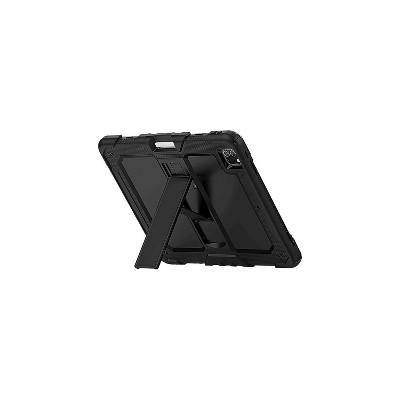 SaharaCase - Protection Hand Strap Series Case for Apple iPad Pro 12.9 (4th,5th, and 6th Gen 2020-2022) - Black