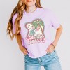 Simply Sage Market Women's Summer Vibes Flowers Short Sleeve Relaxed Fit Cropped Tee - 2 of 3
