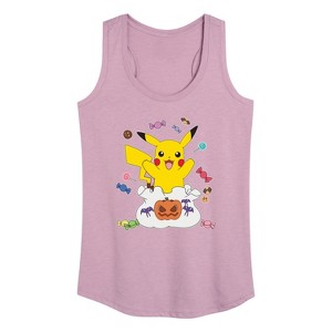 Women's - Pokémon - Gotta Eat Em All Graphic Racerback Tank - 1 of 4