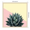 Amanti Art Agave 04 by Amini54 Wood Framed Wall Art Print - 3 of 4