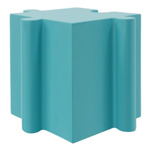 TopComfy End Tables Puzzle Art Side Table Modular Concave Edge Table Tea Table Purchase Multiple Diy Kits For Living Room, Blue, 15.75"*15.75"*17.75" - 1 of 4