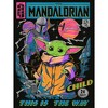 Men's Star Wars The Mandalorian 12 Cents Retro Comic Long Sleeve Shirt - 2 of 4