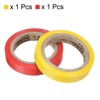 Unique Bargains PVC Thin Sticky Seal Tennis Badminton Racket Accessories Grip Finishing Tapes 26Ft 2 Pcs - 3 of 4