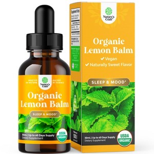 Organic Lemon Balm Liquid, Mood Support and Digestive Health, Nature's  Craft, 30mL