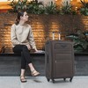 Maggift 3 PCS Bag and Luggage Sets, with 4 Spinner Wheels Lightweight Suitcase, Suitable for business trips and travel, Brown, 18.9"*12.6"*30" - 3 of 4