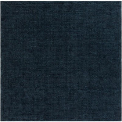 Mark & Day Rennes 8'x8' Square Loomed Indoor Area Rugs Navy: Modern Wool, Stain-Resistant, Pet Friendly, Handmade