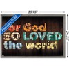 Trends International David Bowman - John 3:16 Framed Wall Poster Prints - 3 of 4