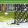 PAGED Metal Balcony Privacy Screens Outdoor and Panels with Free Standing, Freestanding Outdoor Privacy Screen, Privacy Fence Screen - 3 of 4