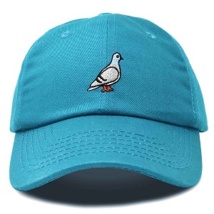Dalix Pigeon Embroidered Cap Cotton Baseball Dad Hat for Men & Women Casual Cool - 1 of 4