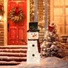Karl Home Pre-lit Square Snowman with 75 LED Warm White Lights Christmas Decoration - 3 of 4