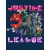 Justice League Heroes in Combat Boy's Navy T-shirt - 2 of 3