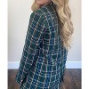 Women's Paris Preppy Plaid Blazer - Oddi 3X - 4 of 4
