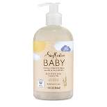 SheaMoisture Baby Wash & Shampoo Oat Milk & Rice Water Extra Comforting Fragrance Free for Sensitive Skin - 13 fl oz