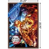 Trends International Demon Slayer: Mugen Train - Versus One Sheet Framed Wall Poster Prints - 3 of 4