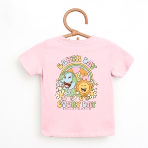 The Juniper Shop SmileyWorld Earth Day Every Day Toddler Short Sleeve Tee - 1 of 4