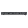 Helios 8-Outlet Power Distribution and Protection Unit with 3,240 Joules Surge Protection, HS-908PC in Black - 3 of 4