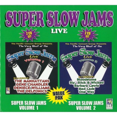 Various - Super Slow Jams Live Vol. 1 & 2 (CD)