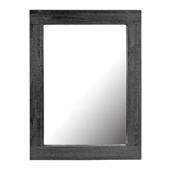 Rectangle Worn Wood Decorative Wall Mirror - Stonebriar Collection
