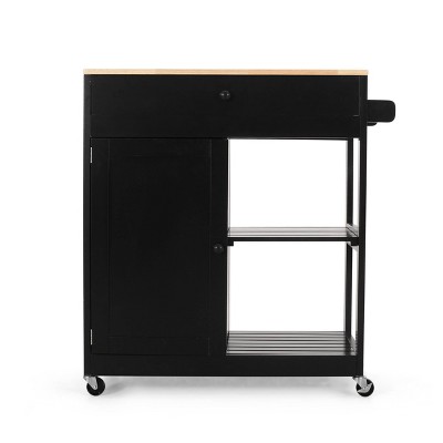 Telfair Kitchen Cart with Wheels - Christopher Knight Home