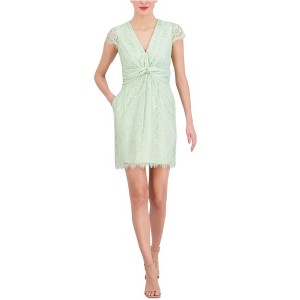 Vince Camuto Womens Lace Bodycon Dress Peasant Bodycon Dress - 1 of 1