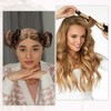 Unique Bargains Heatless Hair Curler Curling Rod 2 Set - 3 of 4