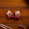 Melrose Glass Santa Letter Ornament (Set of 12) - 3 of 4