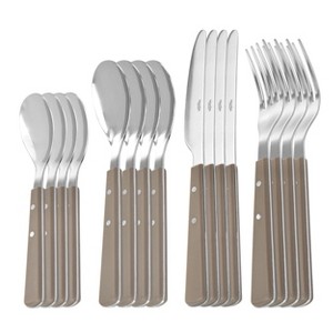 Gibson Garden Cottage 16 Piece Stainless Steel Flatware Set - 1 of 4