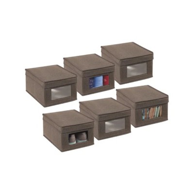 Apex Vanguards 6-Piece Espresso Brown Closet Storage