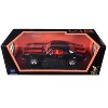 1967 Chevrolet Camaro Z/28 Black with Red Stripes 1/18 Diecast Model Car by Road Signature - 3 of 4