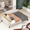PAGED Full Size Upholstered Daybed Modern Tufted Bed Wooden Bed Frame for Bedroom and Living Room - 2 of 4