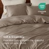 100% Washed Cotton Duvet Cover Minimalist Cotton Duvet Cover for All Seasons GentleSoft™ Plain Simple Bedding Set - 3 of 4