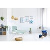 Laurel Outdoor Chaise Lounge with Cushion - White/Seafoam - Lagoon - 3 of 4