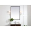 Elegant Lighting Eclipse 1 light Burnished Nickel and White shade wall sconce - 2 of 4